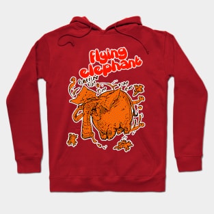 flying elephant Hoodie